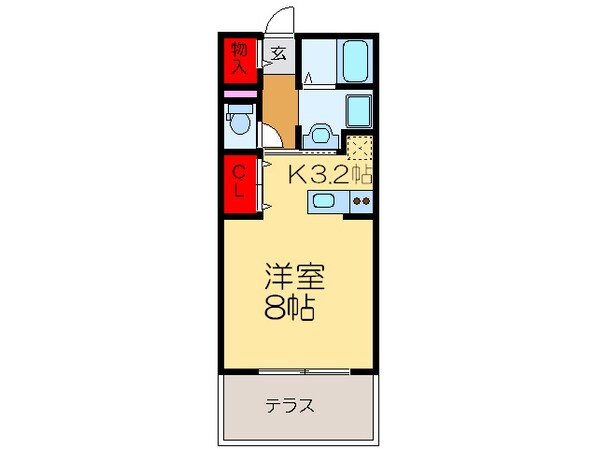 メゾンＫ　Ｂ棟の物件間取画像